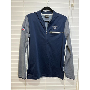 Nike‎ Dallas Cowboys 1/4 Zip Pullover - Size S